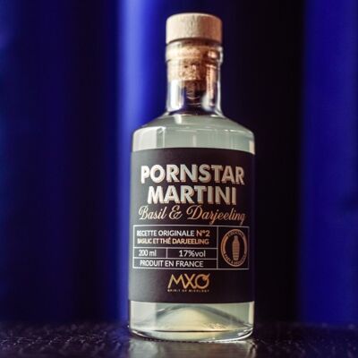 Cocktail en bouteille, Pornstar Martini (20cl) - Basil & Darjeeling