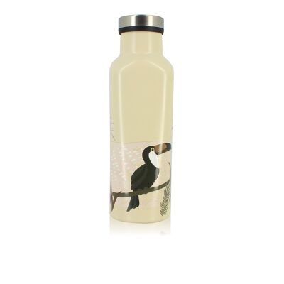 Toucan insulated bottle 480ml in stainless steel