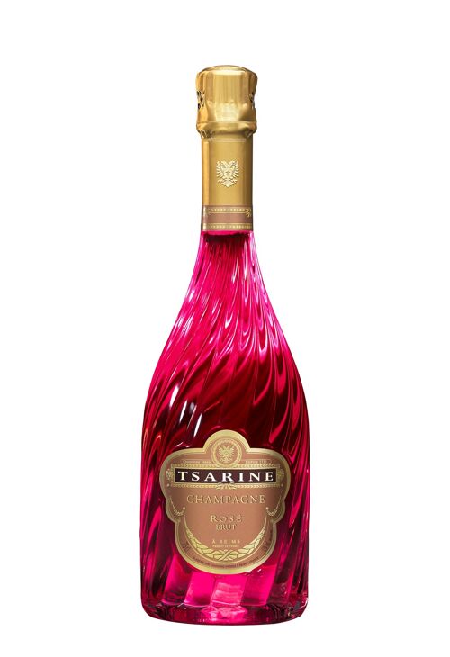 Champagne Tsarine - Rosé Lux Brut - 75cl - Bouteille Lumineuse