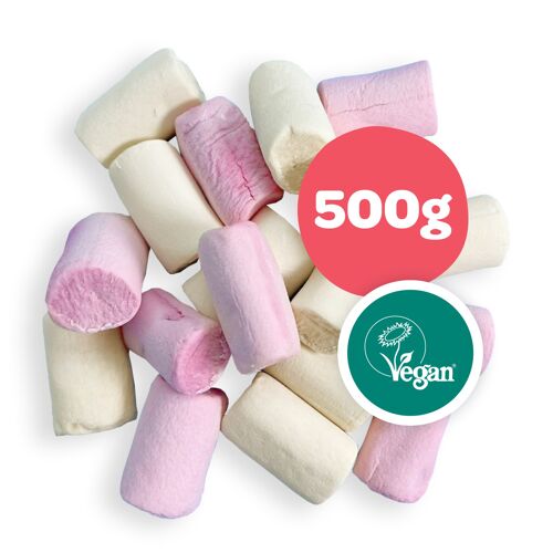 BBQ Pink and White Vegantics 500g - Vegan & 14 Allergy Free