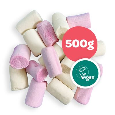BBQ Rosa y Blanco Vegantics 500g - Vegan & 14 Allergy Free