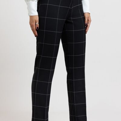 Pantalon à carreaux