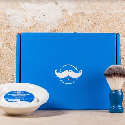 Old fashioned shaving box 4BM00110