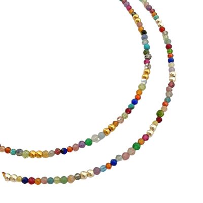 COLLIER MULTI-PIERRE BASIQUE