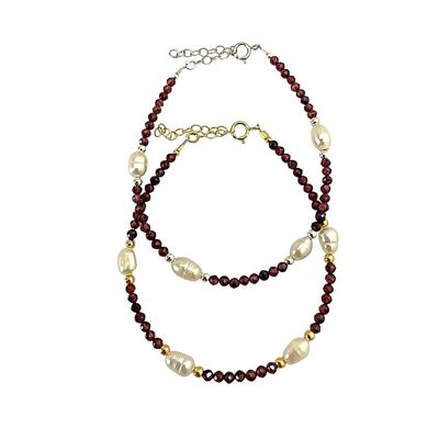 LAVAT GARNET BRACELET