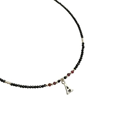 Collier Lettre Spinelle