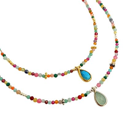 COLLANA STRAPPO MULTICOLORE