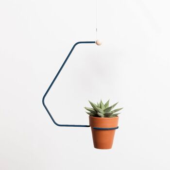 Pot de Plantes Balance - Angle - Bleu Clair 6