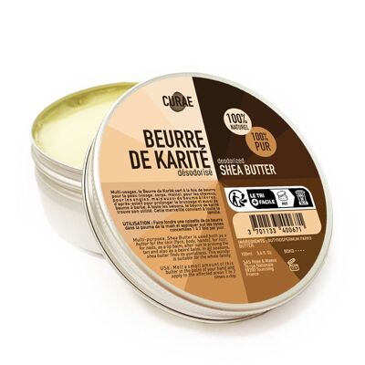 Beurre de Karité désodorisé - 100ml