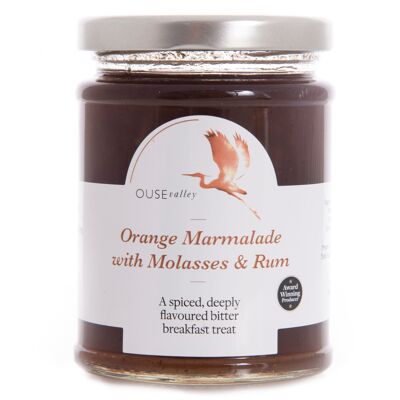 Orange Marmalade with Molasses and Rum - NEW SIZE 227g