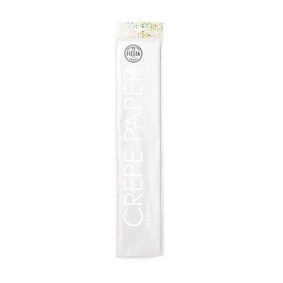 Papel crepe 50x250cm blanco