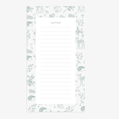 Bloc notes Forêt