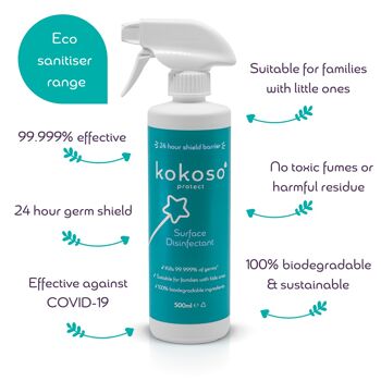 Désinfectant de surface Kokoso Protect - En déplacement - 100 ml 4