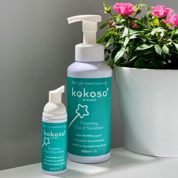 Désinfectant moussant pour les mains Kokoso Protect - En déplacement - 50 ml 5