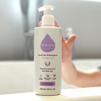 Nettoyant doux pour les cheveux et le corps - Sans parfum 1