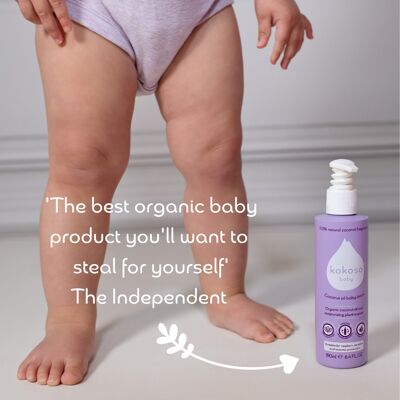 Coconut Oil Baby Lotion - Natural Coconut