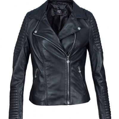 VOLUPTE perfecto-style leather jacket