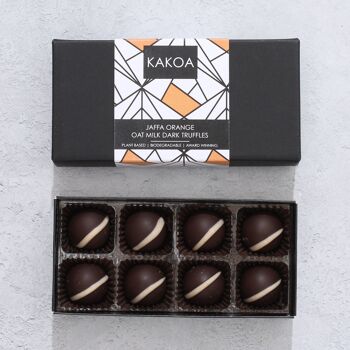 Végétalien Jaffa Orange - Boîte de 8 Chocolats 2