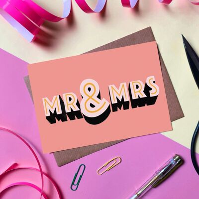 Mr & Mrs Card