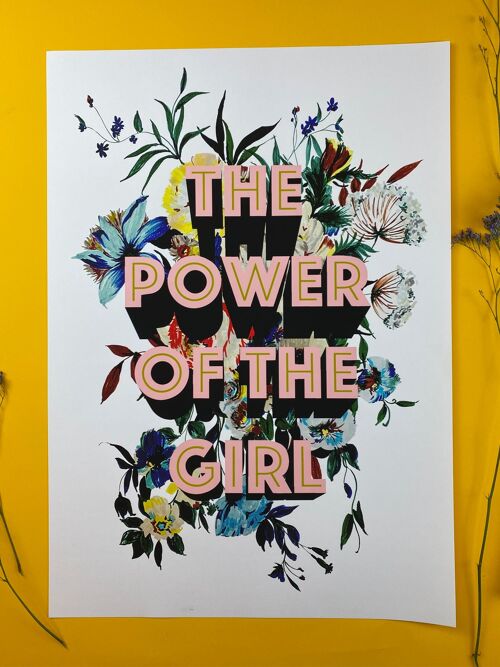 A2 THE POWER OF THE GIRLS Print
