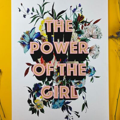 A2 THE POWER OF THE GIRLS Print