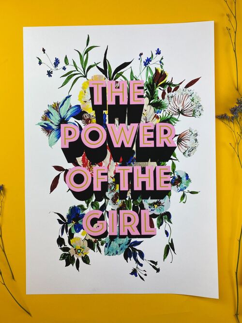 A2 POWER OF THE GIRL Print