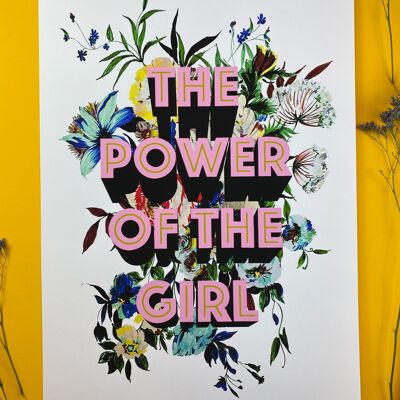 A2 POWER OF THE GIRL Print