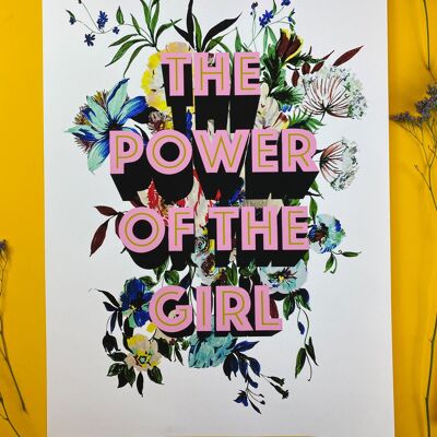 A2 POWER OF THE GIRL Print