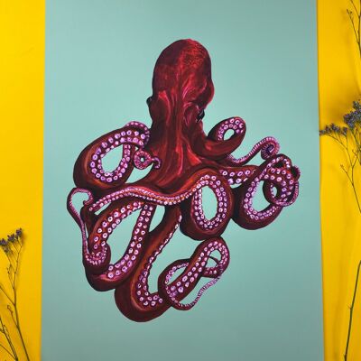 A2 OCTOPUS Print