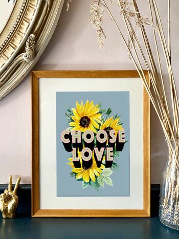 Choisissez Love Giclée Print 1