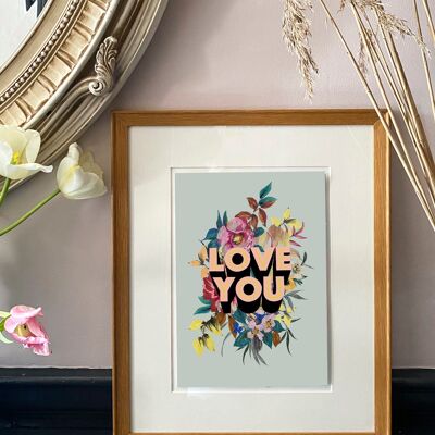 Love You Giclée Print