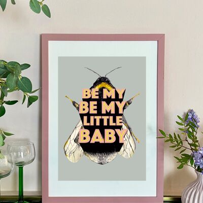 Sei mein, sei mein kleines Baby Giclée-Druck