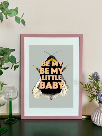 Soyez mon être mon petit bébé Giclée Print 1