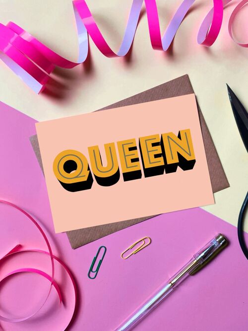 Queen Card