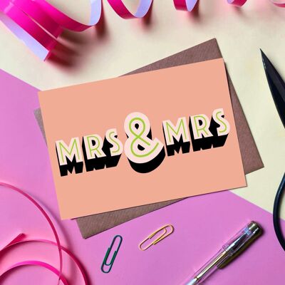 Mrs & Mrs Card