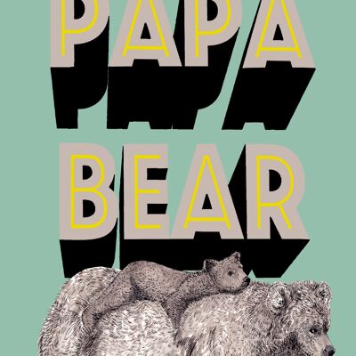 Papa Bear Giclée Print