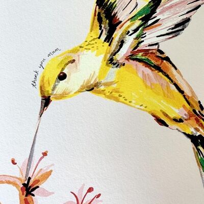 Hummingbird Giclée Print