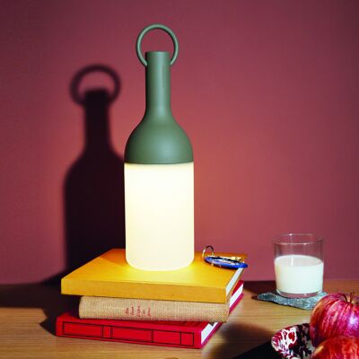 ELO Nomad Lamp, VERDE KHAKI, 300 lumen, Outdoor, Ricaricabile, Autonomia estesa fino a 8 h