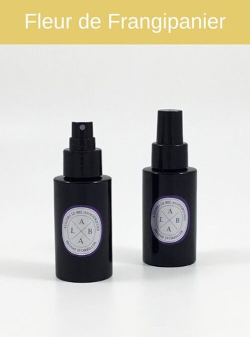 Spray d'ambiance rechargeable 100 ml - Parfum Fleur de Frangipanier