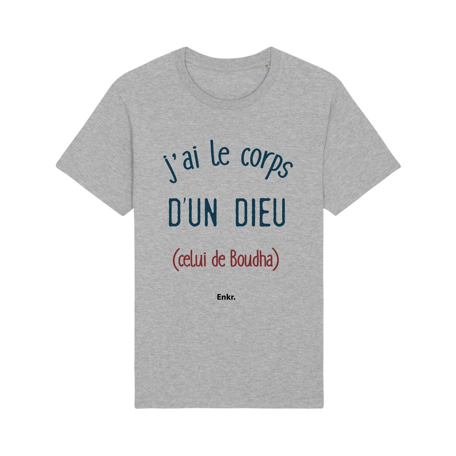 T-SHIRT GRIGIO MARNA HO IL CORPO DI UN DIO