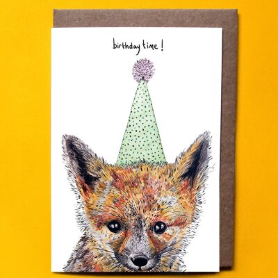 Party Fox Card