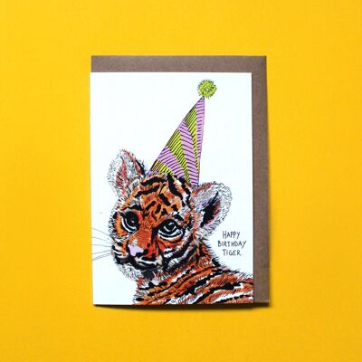 Party Tiger Card