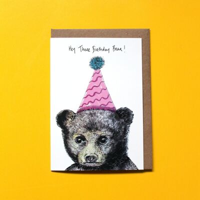 Party Bear Card