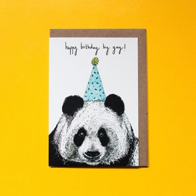 Carte Panda de fête