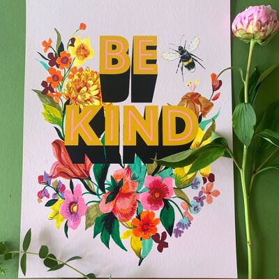 Be Kind Giclée Print
