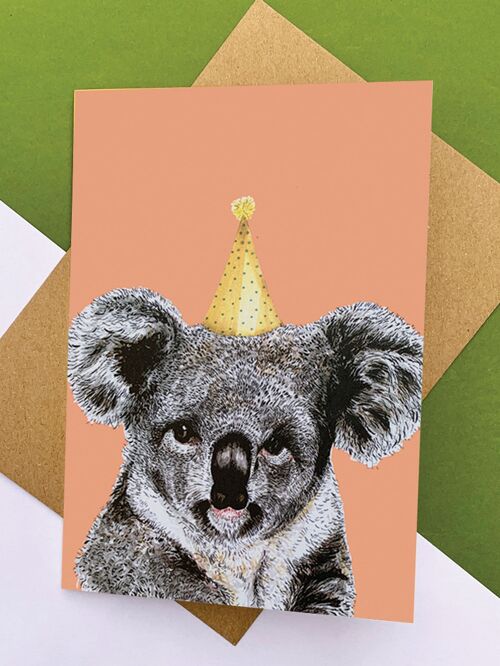 Koala Party Hat Orange