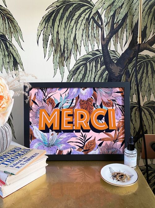 Merci Giclée Print