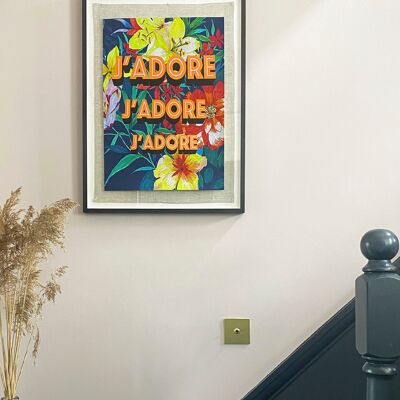 J'adore Giclée Print