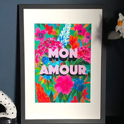 Stampa giclée Mon Amour