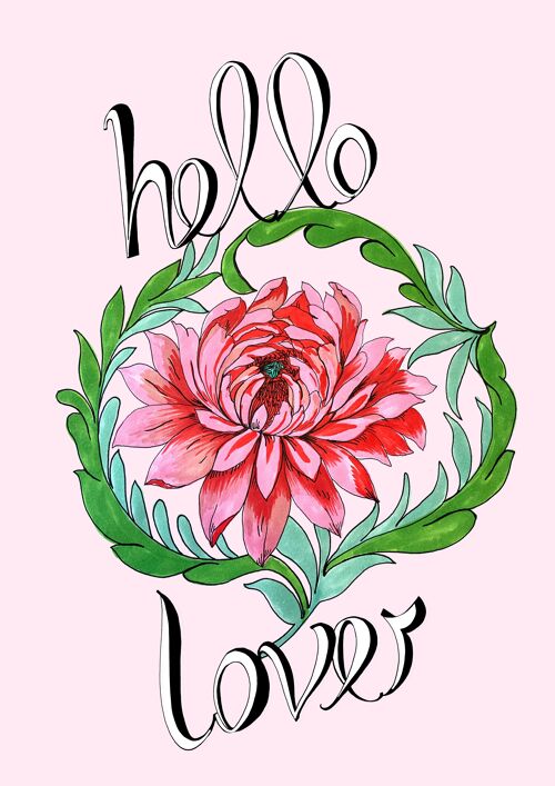 Hello Lover Giclée print